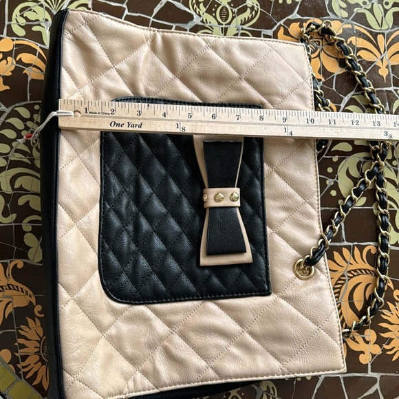 ALDO TOTE WITH BOW & CHAIN STRAP - Picture 14 of 15